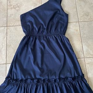 Never worn Molly Bracken Navy Dress. size small